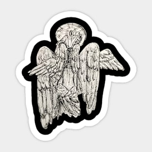 winged guardian Sticker